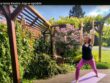 Joga w ogrodzie